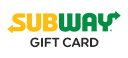 Subway Gift Card
